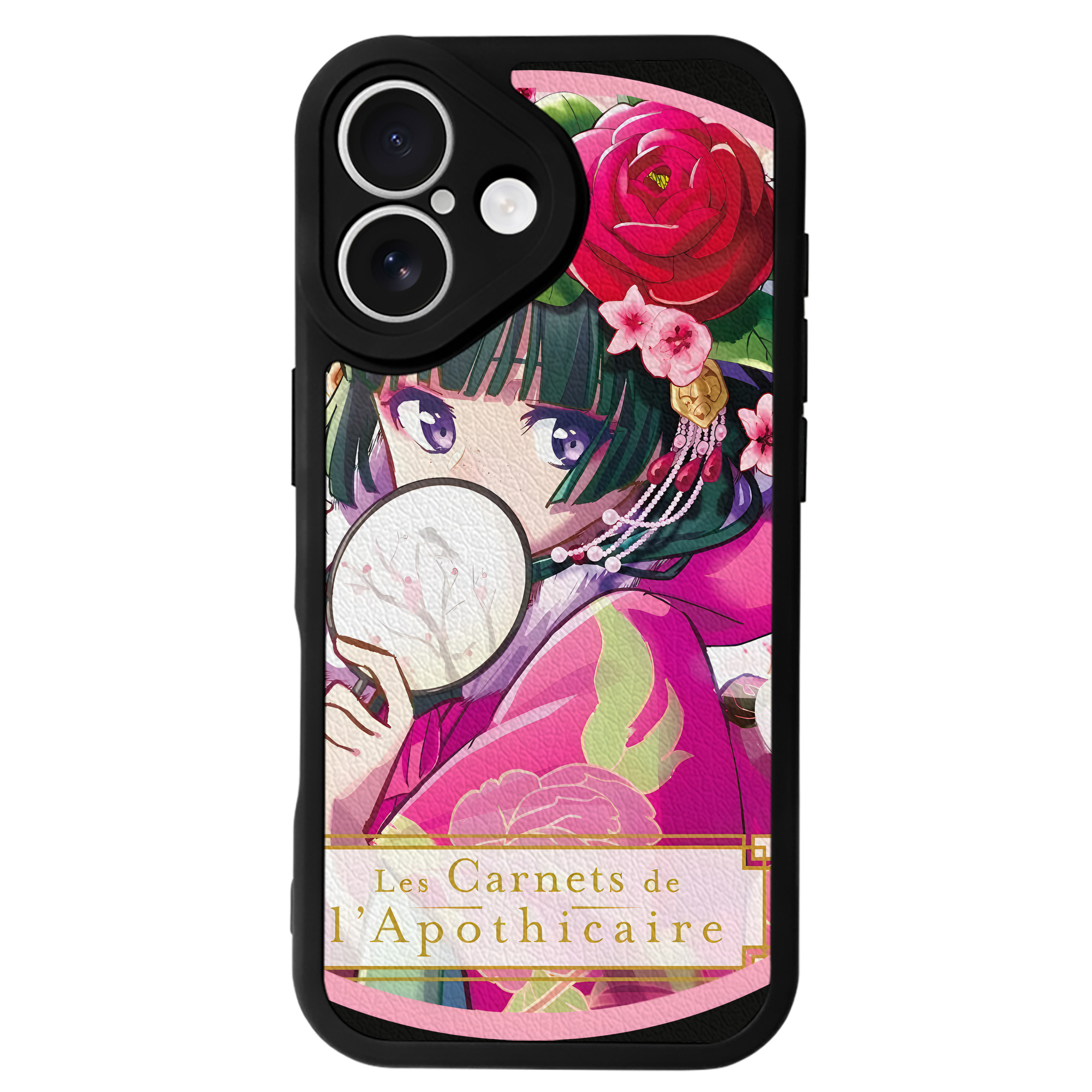 （画像用） 薬屋のひとりごと The Apothecary Diaries 【iPhone 16シリーズ対応】シリコンスマホケース（レザー調） 材質：シリコン